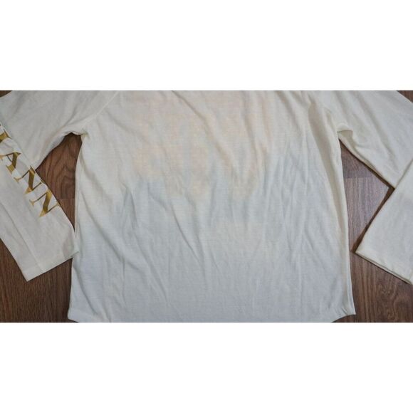 Old Navy Girl's Yellow Polka Dot “VIP” Graphic Pajama Top - Size L (10/12) NWOT - Picture 9 of 11